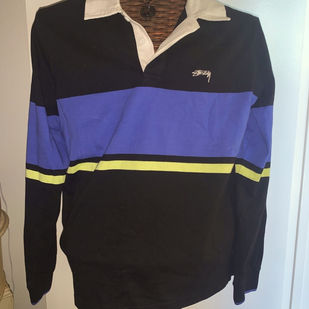 Men’s stussy collared shirt